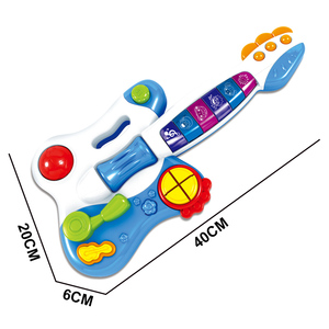 Giáo dục sớm cho bé nhạc điện guitar trẻ sơ sinh học nhạc cụ đồ chơi - Product Image 4