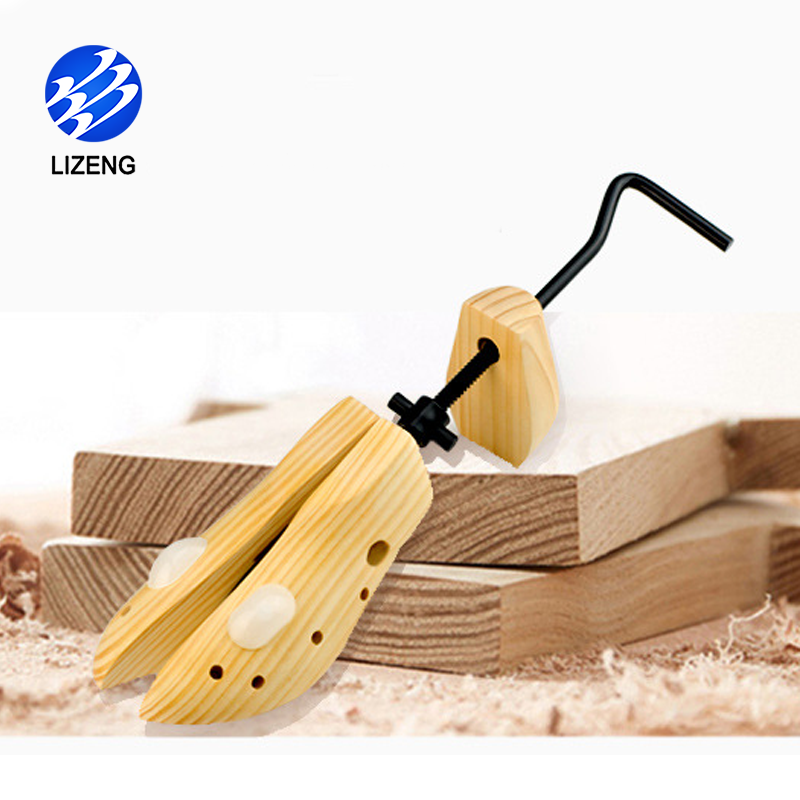 Гостиничные профессиональные обувные деревья растягивающиеся сосновые деревянные обувные рожки для обуви