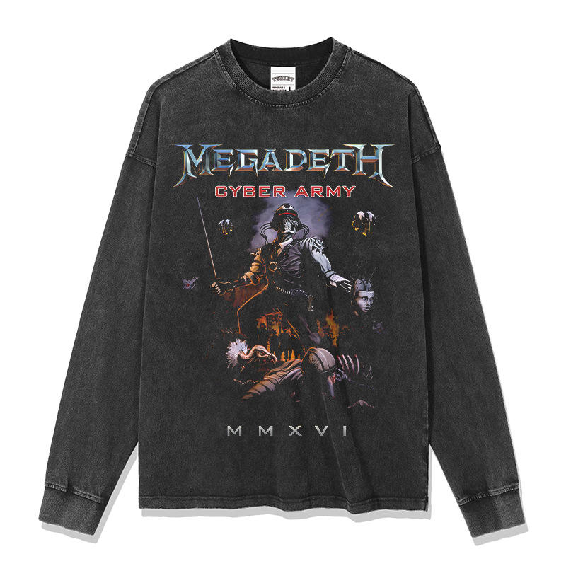 Manica lunga nera lavata