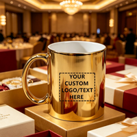Mug à café en céramique vierge pour sublimation, tasse personnalisée avec logo et motif, cadeau promotionnel d'entreprise pour la vente en gros
