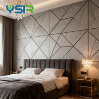 Panneau mural acoustique 3D en bois à lattes décoratives, insonorisant, absorbant le son, léger, design moderne, panneau mural acoustique