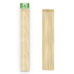 Barbecue Bamboo Sticks Large Bamboo Bbq Stick Skewer 20 30 40 Cm Bamboo Barbecue Sticks