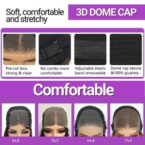 Meilleure vente perruques sans colle <span class=keywords><strong>cheveux</strong></span> humains, perruque Bob courte naissance des <span class=keywords><strong>cheveux</strong></span> naturelle ondulée, perruques Bob à porter et à emporter avec lacet frontal suisse - Product Image 5