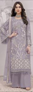Vendita calda Design esclusivo di fantasia ricamo Palazzo tuta Partywear Kurti da Surat per le donne grossista di vestito
