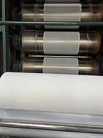 Rouleaux de gaze de coton médicale blanchie absorbante, bandage 120*1000m, 21 fils