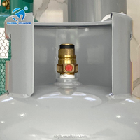 Bouteille de gaz GPL vide en acier basse pression Global Cylinder 15kg 35.7L ISO4706 pour le Chili, vente en gros Chine