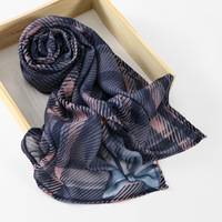 Foulard long pour femme malaisienne, imprimé numérique à pois, idéal pour les voyages et la photographie, best-seller transfrontalier, utilisable comme plusieurs châles