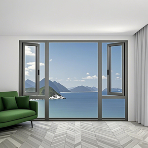 Profesional Doble Triple Acristalamiento Inclinación Girar Casement House Windows Diseño moderno Marco de aleación de aluminio NewYork Market Dealer - Product Image 6