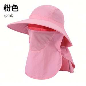 UV Protection Fisherman Safari Boonie <b>Hats</b> <b>for</b> <b>Men</b> 1688 Taobao Yiwu Agent Summer Breathable Nylon <b>Bucket</b> <b>Hats</b> - Product Image 4