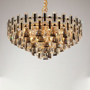 High Quality Chandelier Modern <b>Bedroom</b> Dining Room Gold Crystal Chandelier Pendant <b>Lights</b> - Product Image 1