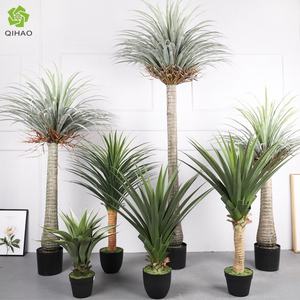 Planta Artificial <span class=keywords><strong>Grande</strong></span> de <span class=keywords><strong>Agave</strong></span> Verde en Maceta, Decoración Única para Interiores y Exteriores con Árbol de Hierro Sangre de Dragón para Decoración de Sala de Estar - Product Image 3