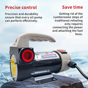 משאבת דלק דיזל חשמלית איכותית 12V 24V 220V בעלת ספיקה גבוהה, משאבת שאיבת דלק, משאבת אספקת דלק - Product Image 4