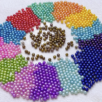 Muses Jewels Best Seller 16 couleurs Perles d'eau douce naturelles de 3 mm à 4 mm Forme ronde sans trou Perlas Para Bisuteria Por Mayor