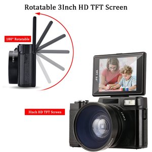 Máy ảnh kỹ thuật số Shenzhen chất lượng cao, độ phân giải cao 30MP, 2.7K, màn hình 3.0 inch, có ống kính góc rộng - Product Image 3