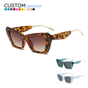 Cat Eye Modern Retro Sunglasses New Fashion Trend Metal Temples Luxury Men Women Sun Glasses - Product Image 1