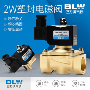 Vanne solénoïde Blw 2W260-26D DC24V 1/2 pouce, vanne hydraulique à deux voies - Product Image 3