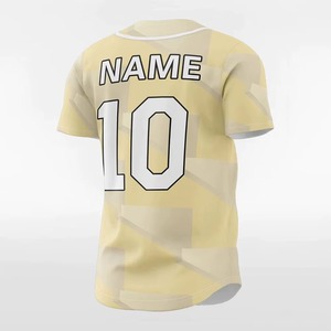 Venta al por mayor personalizado béisbol Jersey 100% poliéster camisa de béisbol personalizado nombre del equipo uniformes de béisbol - Product Image 5
