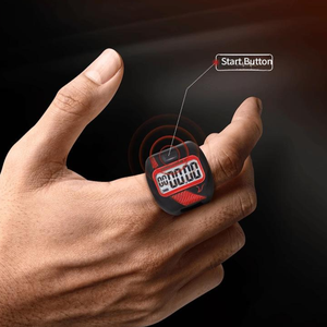 <span class=keywords><strong>Chronomètre</strong></span> <span class=keywords><strong>Pro</strong></span> Finger 50M étanche, batterie longue durée pour la plongée de précision, le coaching de natation et l'outil ultime d'entraînement athlétique - Product Image 4