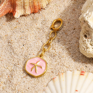 จี้รูปดาวเปลือกหอยสไตล์ทะเล ทำจากสแตนเลส เหมาะสำหรับทั้งชายและหญิง ของขวัญเครื่องประดับ ผลิตจากเมืองอี้หวู่ - Product Image 4