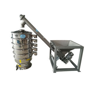 304 स्टेनलेस स्टील खिला मसाला पाउडर खड़ी सर्पिल कन्वेयर कीड़ा पेंच लिफ्ट - Product Image 2