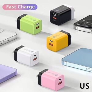 ที่ชาร์จโทรศัพท์ติดผนัง38W Pd3.0 Pd20w สหรัฐ EU ที่ชาร์จโทรศัพท์มือถือที่ชาร์จเร็วอุปกรณ์จ่ายไฟติดผนังแบบ USB - Product Image 2