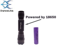 Logo impression 501B forte Nichia UV 365nm lampe de poche LED à ondes longues lampe détecteur de lumière ultraviolette