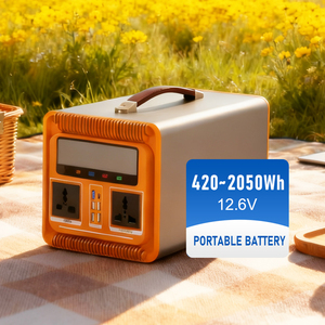 Station d'alimentation portable pour camping en plein air 2200W LiFePO4, panneaux solaires 600W, banques d'alimentation solaires portables, alimentation voiture 1200W, utilisation domestique - Product Image 2