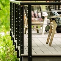 Système de main courante de balustrade latérale sur mesure en acier inoxydable noir 304/316, poteau de garde-corps d'escalier à câble pour balcon, villa, hôtel