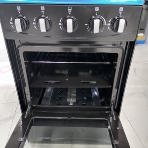 Cucina Multifunzione 3 Fuochi a <span class=keywords><strong>Gas</strong></span> e 1 Elettrico <span class=keywords><strong>con</strong></span> <span class=keywords><strong>Forno</strong></span> Integrato, <span class=keywords><strong>Forno</strong></span> <span class=keywords><strong>con</strong></span> Griglia e Vassoio - Product Image 4