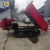 Mini-tracteur amphibie à chenilles Taishan Niu, à faible vitesse, auto-chargeant, tout-terrain, capacité de charge de 3 tonnes, moteur diesel Changfa 26 CV, 1 pompe, 1 boîte de vitesses