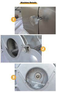 เครื่องหั่นผักหั่นสี่เหลี่ยมลูกเต๋าแบบอุตสาหกรรมเครื่องหั่นสี่เหลี่ยมลูกเต๋าสำหรับอุตสาหกรรม - Product Image 6