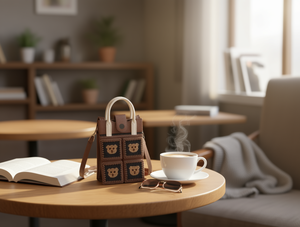 Sac à bandoulière en tricot avec boucle pour téléphone MH-22003, accessoire mobile pour femme - Product Image 2