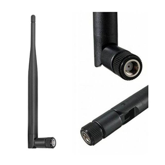 Industry Supplier 4.57Dbi Long Range Wide Band External Outdoor High Gain Dual Band 2.4Ghz/5Ghz Wifi Antenna