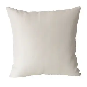 Funda de lino para almohada, cubierta de almohada de imitación de lino 100% poliéster, impresión por sublimación