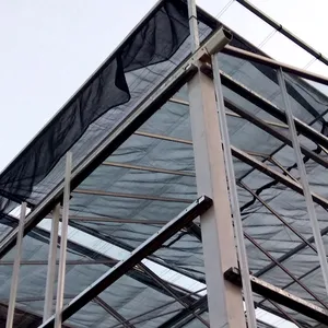 low cost shade net polycarbonate greenhouse
