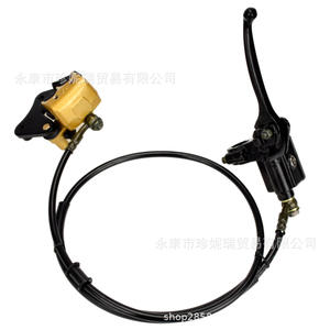 Système de freinage pour moto tout-terrain Zhennerui, frein à main avant en alliage d'aluminium, frein à pied arrière, pompe de frein 125cc 110cc 49cc - Product Image 4