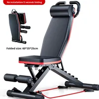 Chaise de fitness réglable directe d'usine équipement de gymnastique à domicile durable pliable planche couchée banc presse haltères bancs supports