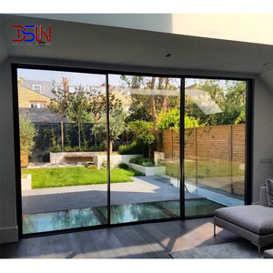 Système de porte <span class=keywords><strong>coulissante</strong></span> Deslano robuste en verre trempé à faible émissivité insonorisé pour l'intérieur et l'extérieur, idéal pour la <span class=keywords><strong>rénovation</strong></span> de la maison - Product Image 1