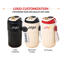 Thermos intelligent avec affichage de la température LED, nouveau design, 550 ml, en acier inoxydable, gobelet de voyage pour café avec couvercle, en stock