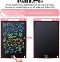 Tablette d'écriture, 2 paquets de blocs de dessin pour enfants, lignes colorées, planches à gribouiller, jouets éducatifs, papeterie mignonne
