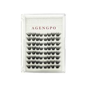 Nuevas <span class=keywords><strong>Pestañas</strong></span> Postizas Segmentadas Densas con Tallo Fino Invisible, Aspecto Natural, Clusters <span class=keywords><strong>de</strong></span> <span class=keywords><strong>Pestañas</strong></span> DIY para Maquillaje Diario, Viajes y Desplazamientos - Product Image 5