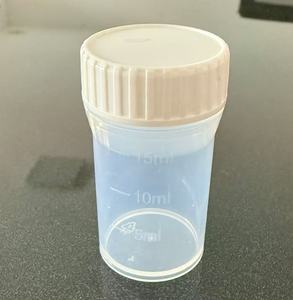 Thiết bị phòng thí nghiệm phòng thí nghiệm Nguồn cung cấp lưu trữ container lọ nhựa trong suốt hộp cup nước tiểu - Product Image 4