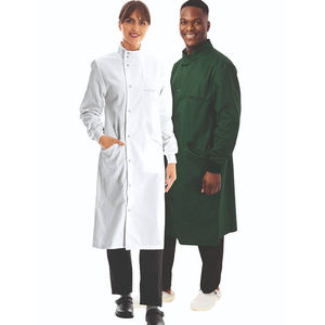 En gros, Blouse médicale unisexe en tissu élastique pour hôpitaux, cliniques chirurgicales et dentaires, uniforme de travail, blouse de laboratoire, tenue professionnelle - Product Image 1