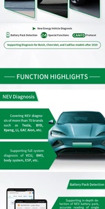 C80EV est une plateforme mobile complète couvrant le diagnostic des véhicules à énergie nouvelle et les tests des batteries automobiles. C80 EV It Deli - Product Image 5