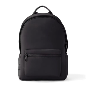 Tan Neoprene Casual Sports <b>Backpack</b> Waterproof Softback Laptop Book Gym Bag for Travel - Product Image 6