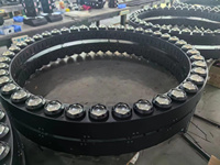 Anneau cinétique à faisceau DMX, treuil de scène, faisceau cinétique à LED, levage lourd, faisceau à LED circulaire, anneau lumineux
