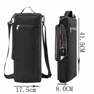 กระเป๋าเก็บความเย็นแบบกันน้ำสำหรับกิจกรรมกลางแจ้ง  ผ้าอ๊อกซ์ฟอร์ด  ใส่ได้ 6 กระป๋อง  สำหรับใส่เบียร์ ไวน์ หรือเครื่องดื่ม  พร้อมโลโก้สั่งทำได้ - Product Image 2