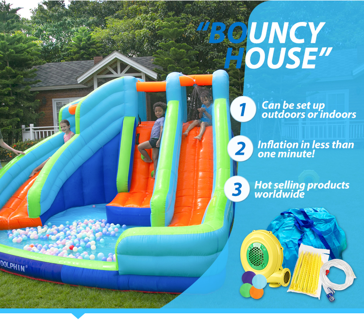 Best Price New Promotion Customization PVC Inflatable Hippo Water Slide Supplier in China
