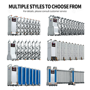 필리핀 야외 자동 슬라이딩 차고 스테인리스 스틸 전동 개폐식 게이트 무선 리모컨 포함 - Product Image 4