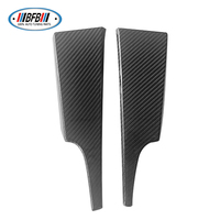 Kits de tableau de bord en carbone sec RHD Accessoires intérieurs Add-Ons pour Ford Mustang 2015 + 4pcs Fit